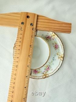 Limoges Cups Saucers Plate Limoges Coalport Bows Ribbons