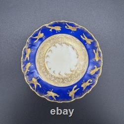 Limoges Demitasse Cup, Martial Redon, Gold Birds in Flight, Belle Époque