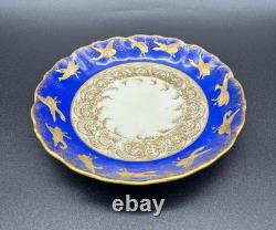 Limoges Demitasse Cup, Martial Redon, Gold Birds in Flight, Belle Époque