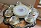 Limoges France Chf Versailles Set 6 Demitasse Cups & Saucers + 6 Dinner Plates