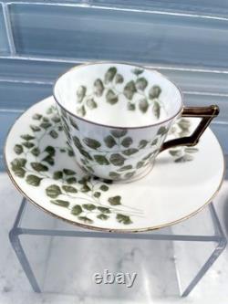 Limoges Lot 4 Demitasse Cups & Saucers Dainty Size Ovington Brothers NYC Depose