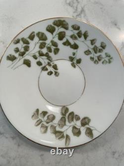 Limoges Lot 4 Demitasse Cups & Saucers Dainty Size Ovington Brothers NYC Depose