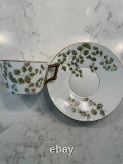 Limoges Lot 4 Demitasse Cups & Saucers Dainty Size Ovington Brothers NYC Depose