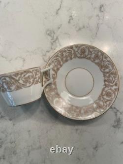 Limoges Lot 4 Demitasse Cups & Saucers Dainty Size Ovington Brothers NYC Depose