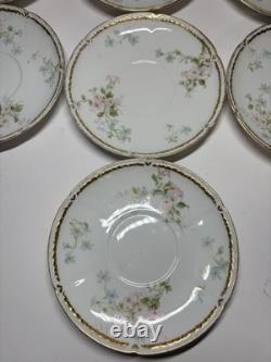 Lot 19 Piece Theodore Haviland Limoges Demitasse Porcelain Tea Cups Saucers