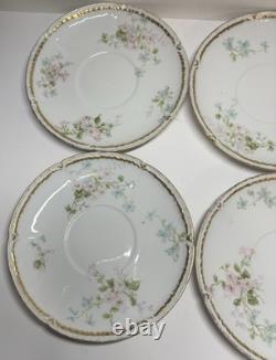 Lot 19 Piece Theodore Haviland Limoges Demitasse Porcelain Tea Cups Saucers