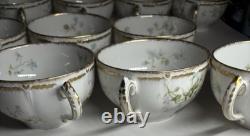 Lot 19 Piece Theodore Haviland Limoges Demitasse Porcelain Tea Cups Saucers