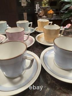 Lot Of 12 Royal Copenhagen Demitasse Cup/Saucer