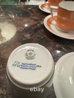 Lot Of 12 Royal Copenhagen Demitasse Cup/Saucer