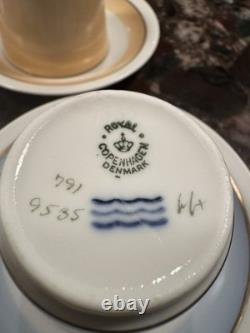 Lot Of 12 Royal Copenhagen Demitasse Cup/Saucer