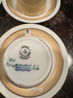 Lot Of 12 Royal Copenhagen Demitasse Cup/Saucer