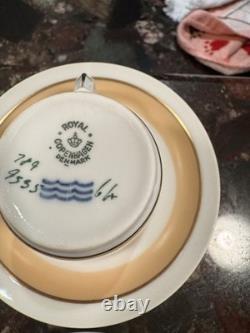 Lot Of 12 Royal Copenhagen Demitasse Cup/Saucer