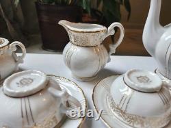 Lot Of 15 Vintage Seyei Fine China Japan Demitasse Tea Cups, Saucers, Teapot
