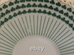 Lot of 6 Neiman Marcus Shamrock Irish Coffee Espresso Demitasse Cups + Saucers