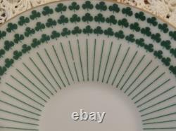 Lot of 6 Neiman Marcus Shamrock Irish Coffee Espresso Demitasse Cups + Saucers