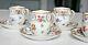 Lot Of 7 Schumann Bavaria Empress Dresden Porcelain Demitasse Cups And Saucers