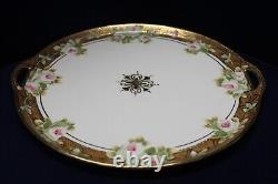 Lovely 15-Pc Nippon Morimura Demitasse Set, Tray, Teapot, Cups/Saucers, HP, 1911
