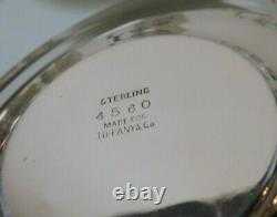 Lovely Rare Set 6 TIFFANY & CO Sterling Silver Demitasse Cups & Saucers