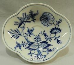 MEISSEN German Porcelain BLUE ONION Demitasse CUP & SAUCER