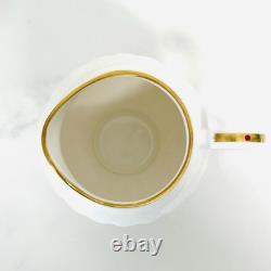 MIKIMOTO International Demitasse Cup & Saucer Set with Creamer Sugar Bowl Spoon