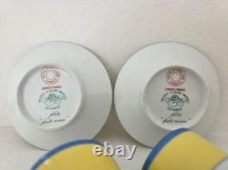 MINT! Rare Haviland Limoges Claude Monet Giverny Demitasse 2 Cups & Saucers
