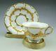 Meissen Heavy Decorated Gold Demitasse Cup And Saucer