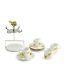 Michael Aram Butterfly Ginkgo 9 Piece Demitasse Cups And Stand Set. New