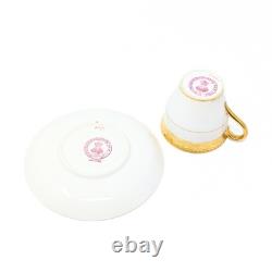 Minton Higgins & Seiter Bone China Set of 9 Demitasse Cups With 12 Saucers, H1426