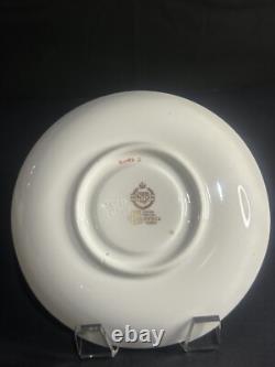 Minton Ivory & Mazarine for Tiffany & Co Demitasse Cups & Saucers Set Of 2 RARE