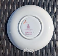 Minton WH Plummer B833 12 Piece Set (6 Saucers & 6 Demitasse Cups)