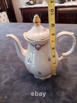 Mitterriech Bavaria U. S. Zone Made in Germany demitasse cups saucers Tea Pot
