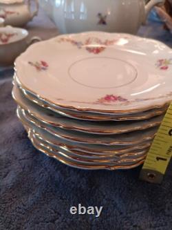 Mitterriech Bavaria U. S. Zone Made in Germany demitasse cups saucers Tea Pot