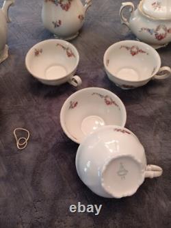 Mitterriech Bavaria U. S. Zone Made in Germany demitasse cups saucers Tea Pot