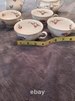 Mitterriech Bavaria U. S. Zone Made in Germany demitasse cups saucers Tea Pot