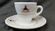 Montecristo Demitasse/espresso/coffee Set Of 4 Cups & Saucers