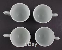 Mottahedeh Historic Charleston Foundation Demitasse Cups & Saucers, 4 Sets