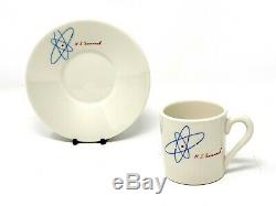N. S. SAVANNAH Demitasse Cup & Saucer with Atomic Symbol from Onboard Service