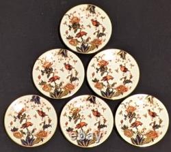 NEW 12 Pcs. Coalport Hong Kong OLD STAMP Demitasse Set of 6 Cups & Saucers NICE