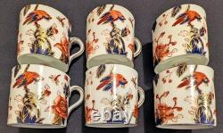 NEW 12 Pcs. Coalport Hong Kong OLD STAMP Demitasse Set of 6 Cups & Saucers NICE