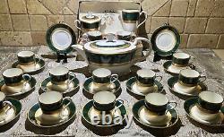 NORITAKE Fitzgerald 4712 Demitasse/Expresso Cups, Saucers & Tea Hostess Set WOW