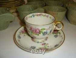 NOS Theodore Haviland Limoges Parisiana Demitasse Cup and Saucers Expresso