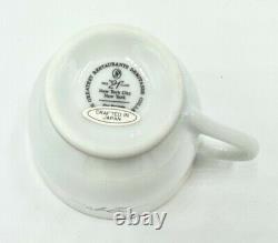 New Iconic The 21 Club New York NYC Demitasse Tea Coffee Cup & Saucer Gift