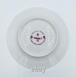 New Pair Maxim's De Paris Restaurant Demitasse Espresso Coffee Cup & Saucer