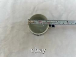 New Sargadelos Paxarica Demitasse Set Of 6 Cups & Saucers And Creamer (14 pcs)