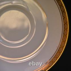 Noritake 6 Demitasse Cups & Saucers Japan 1960-1992 Richmond 6124 Gold Encrusted