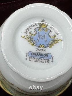 Noritake Albany 12 pc Demitasse Espresso Cup & Saucer Set 1912