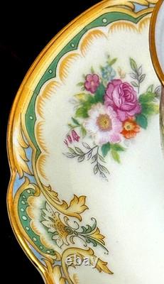 Noritake Albany 12 pc Demitasse Espresso Cup & Saucer Set 1912