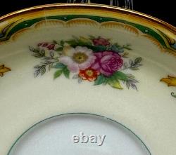 Noritake Albany 12 pc Demitasse Espresso Cup & Saucer Set 1912