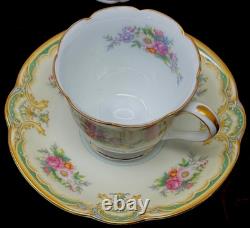 Noritake Albany 12 pc Demitasse Espresso Cup & Saucer Set 1912