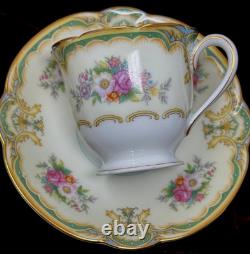 Noritake Albany 12 pc Demitasse Espresso Cup & Saucer Set 1912